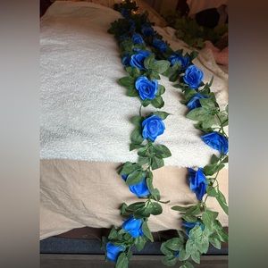 Blue garland
